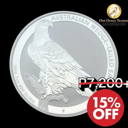 1 oz Wedge-Tailed Silver Eagle BU 2016 (with capsule)