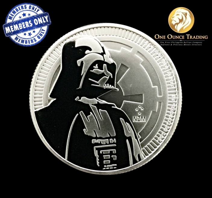 1 oz silver darth vader