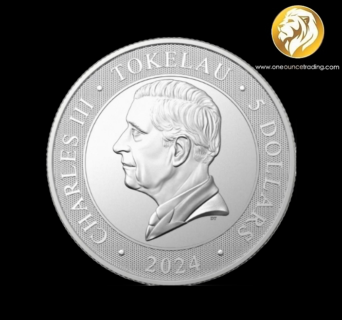 1 oz Untamed Landscapes Series: Kiwi Silver Coin 2024 - Image 2