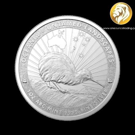 1 oz Untamed Landscapes Series: Kiwi Silver Coin 2024