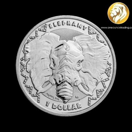 1 oz Sierra Leone Big Five Elephant 2023 Silver Coin