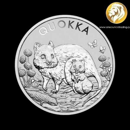 1 oz Australian Silver Quokka 2021 (with capsule)