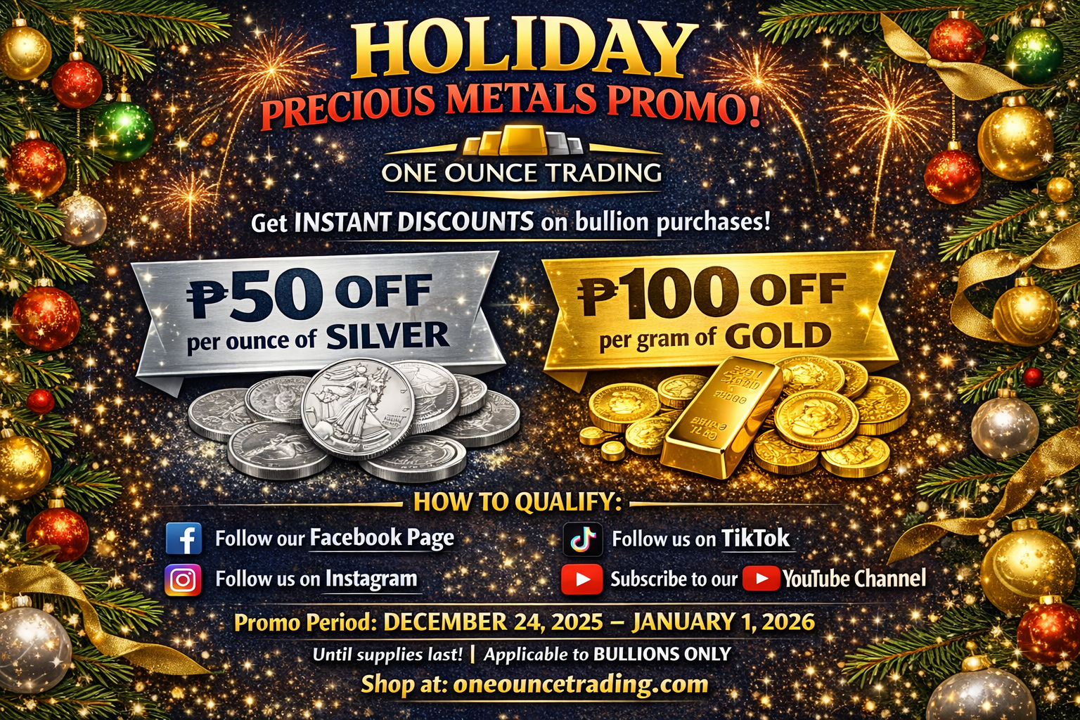 https://oneouncetrading.com/wp-content/uploads/2025/12/OOT-Holiday-Slider.png