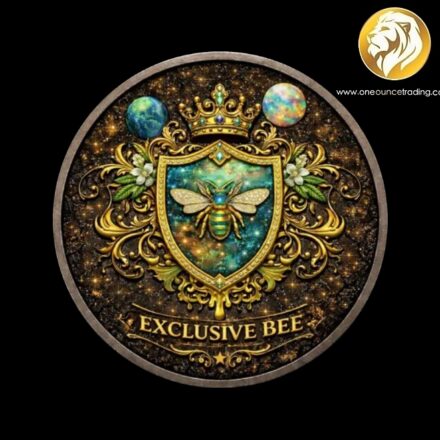 Pre Order - 1 oz Exclusive Bee Glitter Wings Copper Round Italy 2026 (ETA: 3rd week July 2026)