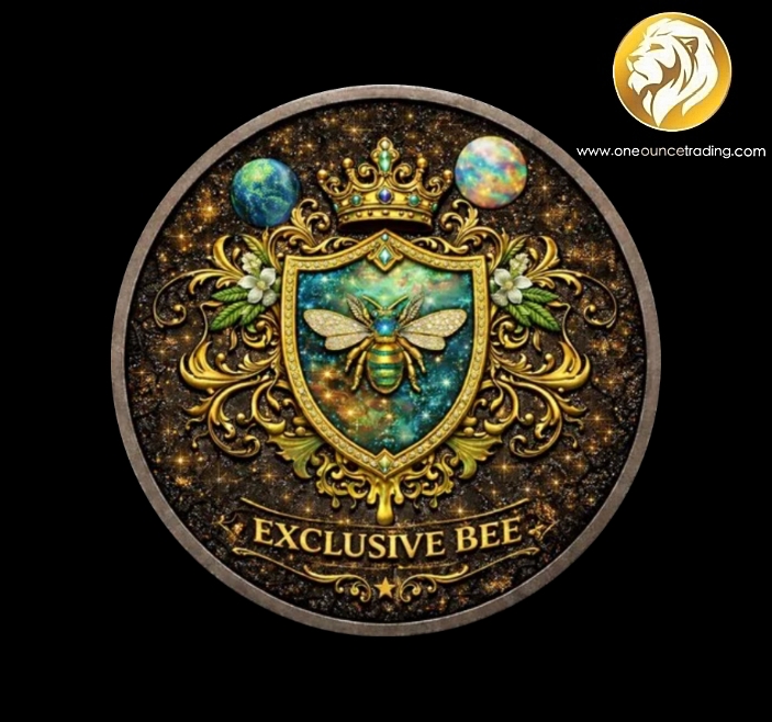 Pre Order - 1 oz Exclusive Bee Glitter Wings Copper Round Italy 2026 (ETA: 3rd week July 2026)