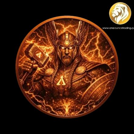 Pre Order -  1 oz THOR Future in the Myths Glow in the Dark Edition .999 Fine Copper (ETA: 1st week April 2026)