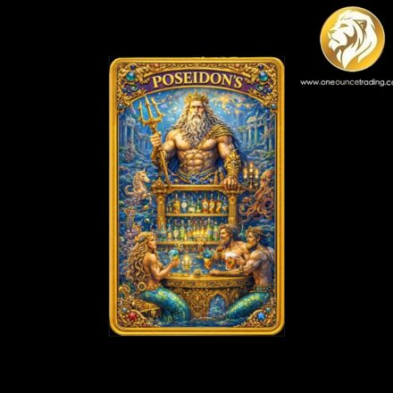 Pre Order - 5 oz Poseidon - The Olympus Series .999 Fine Copper (ETA: 2nd week June 2026)