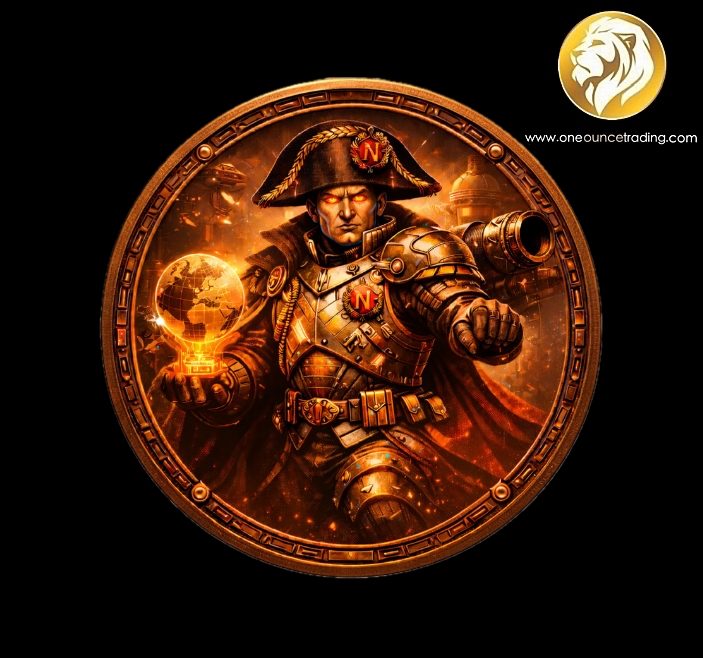 Pre Order - 1 oz NAPOLEONE Future in the Past Series .999 Fine Copper (Starts shipping: 2nd week June 2026)