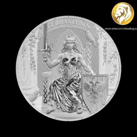 Pre Order - 1 oz Queen on the Throne Silver Coin BU 2026 (Starts shipping: 3rd week April 2026)