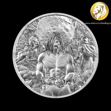 Pre Order - 1 oz Bödvar Saga: Loss Silver Round 2026 (Starts shipping: 3rd week August 2026)