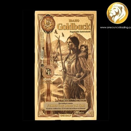 Pre Order - 1/2000 oz AMOR FAMILIA 0,5 Goldbacks 24K Pure Gold IDAHO 2026 (Starts shipping: 3rd week August 2026)