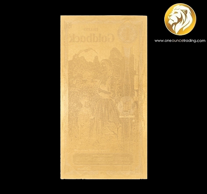 Pre Order - 1 Goldbacks 1/1000 oz FIDES 24K Pure Gold IDAHO 2026 (Starts shipping: 3rd week August 2026) - Image 3