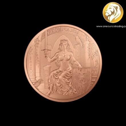 Pre Order - 1/2 oz Lady Germania Copper Round 2026 (Starts shipping: 3rd week August 2026)