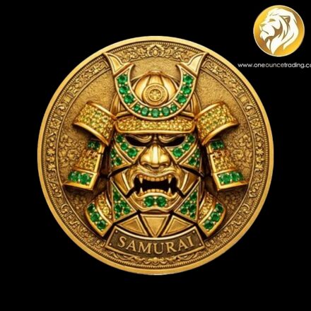Pre Order - 1 oz HANNYA Samurai Copper Round Italy 2026 (Estimate: Nov 2026)
