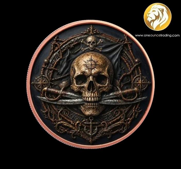 Pre Order - 1 oz PIRATE Copper Round 2026 (Estimate: Nov 2026) - Image 2