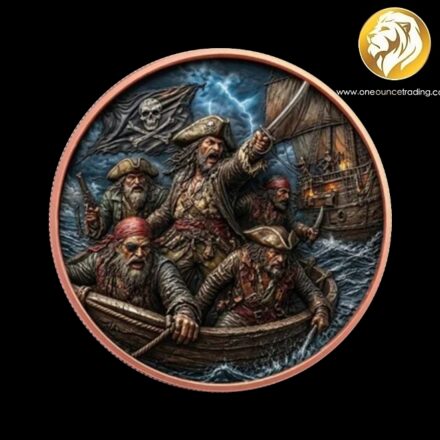 Pre Order - 1 oz PIRATE Copper Round 2026 (Estimate: Nov 2026)