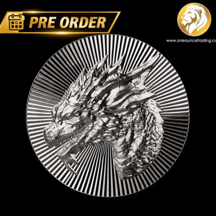 Pre Order - 1 oz Scottsdale Dragon Stacker®  Silver Round (Estimate: 1st week Dec. 2026)