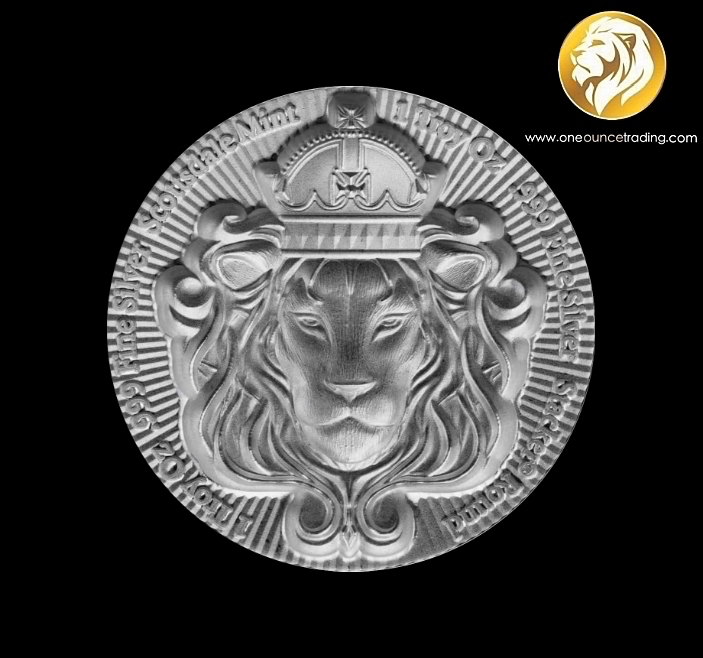 Pre Order - 1 oz Scottsdale Lion Stacker® Silver Round (Estimate: 1st week Dec. 2026) - Image 2
