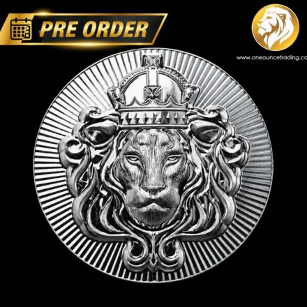 Pre Order - 1 oz Scottsdale Lion Stacker®  Silver Round (Estimate: 1st week Dec. 2026)