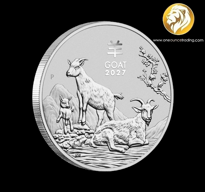 Pre Order - 1 oz Silver Lunar Goat Series III 2027 with capsule (Estimate: 2nd week Dec. 2026) - Image 3