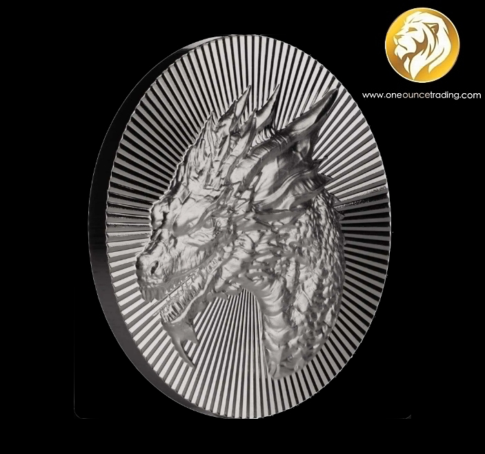 Pre Order - 1 oz Scottsdale Dragon Stacker® Silver Round (Estimate: 1st week Dec. 2026) - Image 3