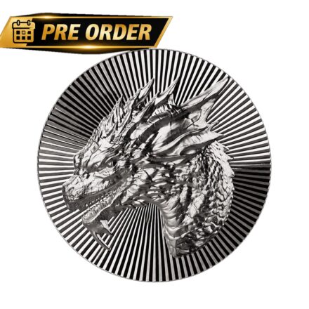 Pre Order - 1 oz Scottsdale Dragon Stacker®  Silver Round (Estimate: 1st week Dec. 2026)