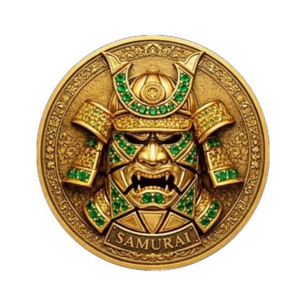Pre Order - 1 oz HANNYA Samurai Copper Round Italy 2026 (Estimate: Nov 2026)