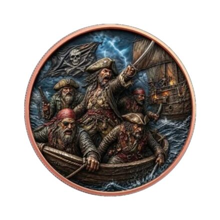 Pre Order - 1 oz PIRATE Copper Round 2026 (Estimate: Nov 2026)