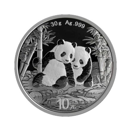 30 gram Chinese Silver Panda 2026 BU (with capsule)
