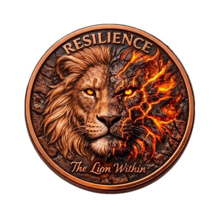 1 oz RESILIENCE "The Lion Within" 2026 Edition .999 Fine Copper