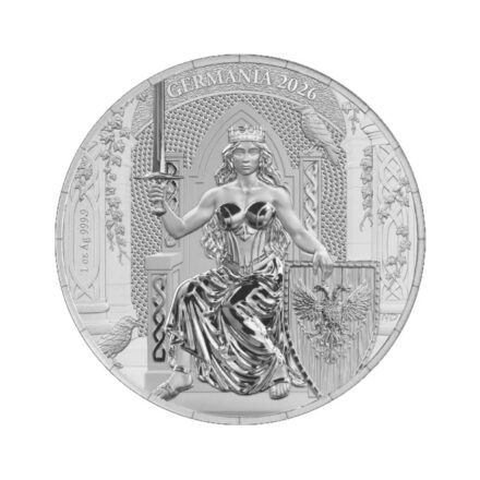 1 oz Queen on the Throne Silver Coin BU 2026