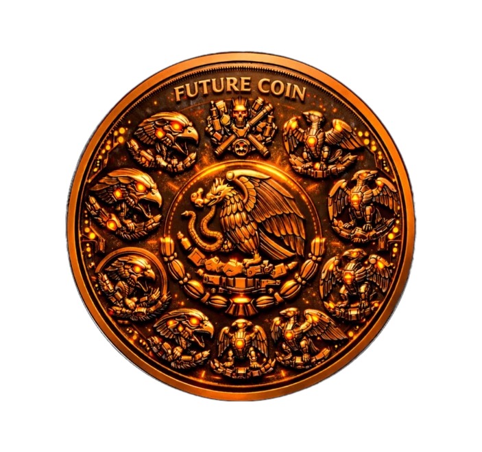 1 oz LIBERTAD – FUTURE COIN High Relief .999 Fine Copper - Image 2