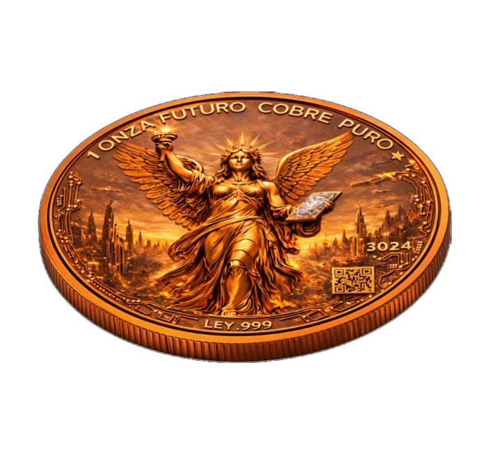1 oz LIBERTAD – FUTURE COIN High Relief .999 Fine Copper - Image 4