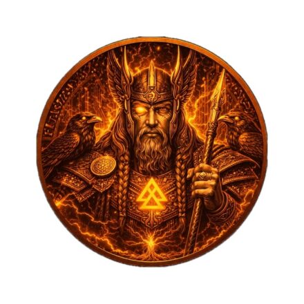 1 oz ODIN Future in the Myths Glow in the Dark Edition .999 Fine Copper