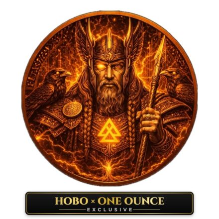 1 oz ODIN Future in the Myths Glow in the Dark Edition .999 Fine Copper