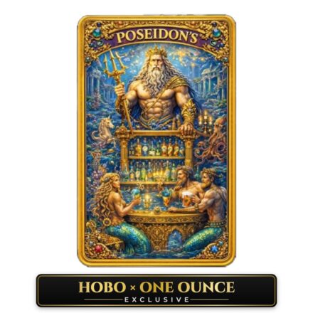 5 oz Poseidon - The Olympus Series .999 Fine Copper