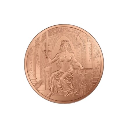 1/2 oz Lady Germania Copper Round 2026